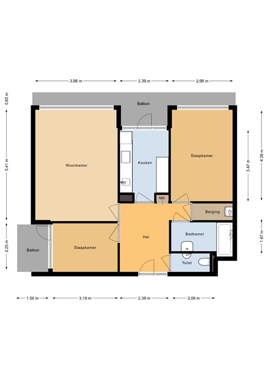 mediumsize floorplan
